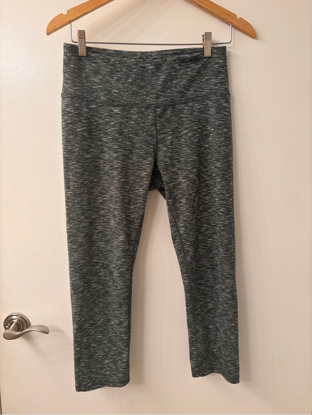 RBX Heathered Dark Green Active Leggings